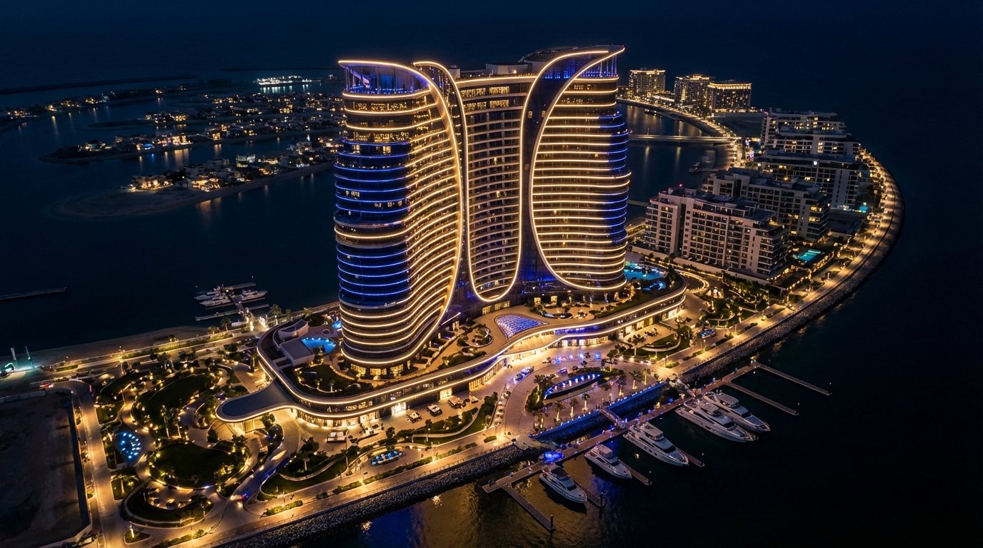 ウィン・アル・マルジャン・アイランドの完成予想イメージ