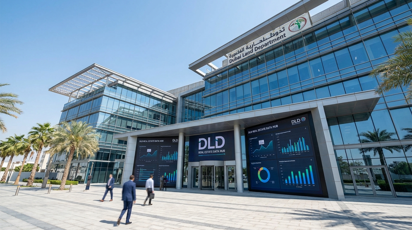 ドバイ土地局（DLD）の取引データダッシュボード