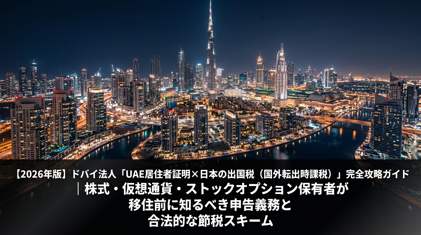 ドバイ・ダウンタウンのブルジュ・ハリファとビジネスベイエリアの夜景パノラマ